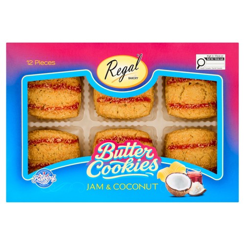 Regal Jam Coconut Butter Cookies