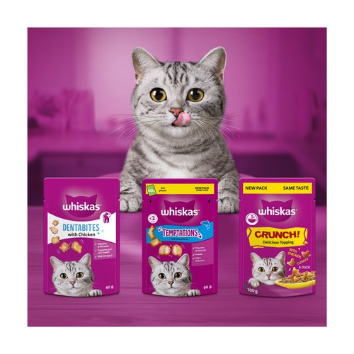 Whiskas Dentabites Cat Treats with Chicken thumbnail 3