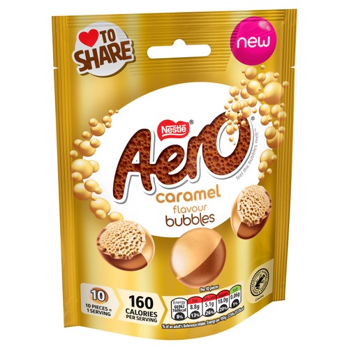 Aero Bubbles Caramel Pouch thumbnail 4