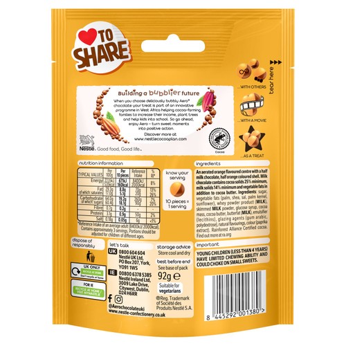 Aero Bubbles Orange Pouch thumbnail 3