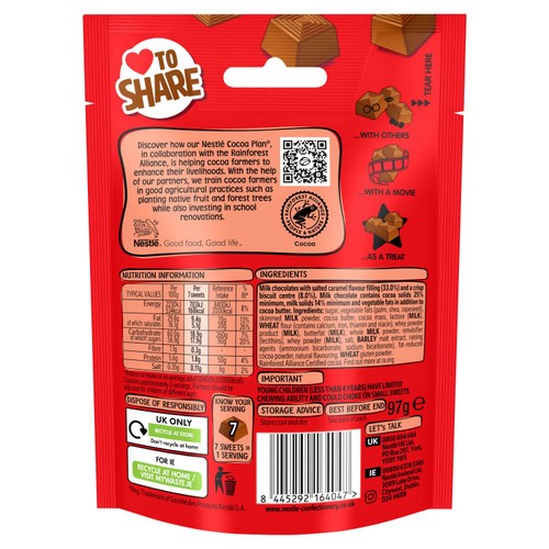 Munchies Fudgey Salted Caramel Sharing Bag thumbnail 2