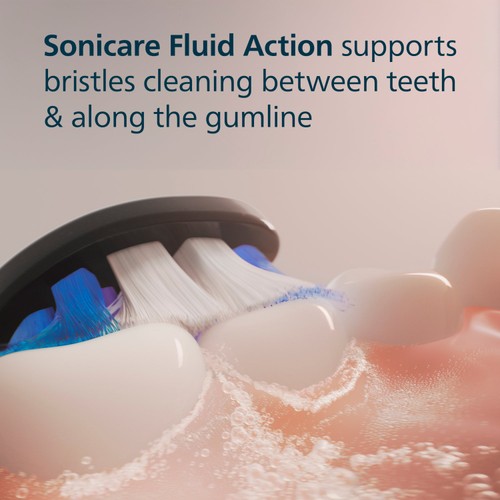 Philips Sonicare Brush Heads S2 Black 2+1 Pack thumbnail 6