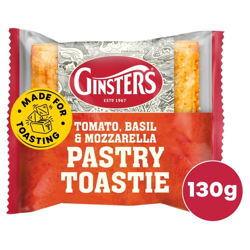 Ginsters Tomato, Basil & Mozzarella Pastry Toastie