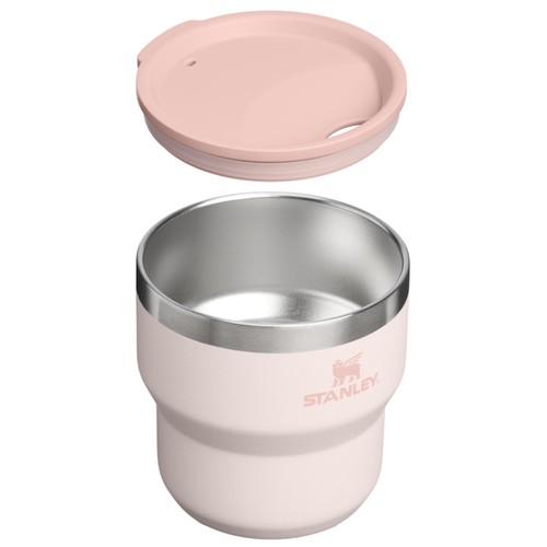 Stanley The Stay Hot Stacking Camp Cup 0.29L Rose Quartz thumbnail 3