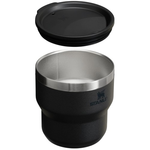 Stanley The Stay Hot Stacking Camp Cup 0.29L Black thumbnail 3