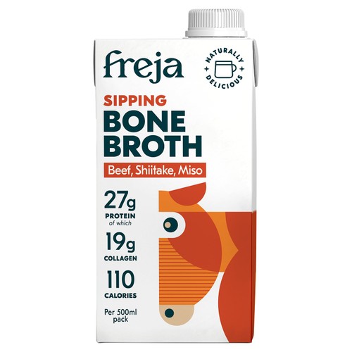 Freja Sipping Bone Broth - Beef, Shiitake & Miso thumbnail 2
