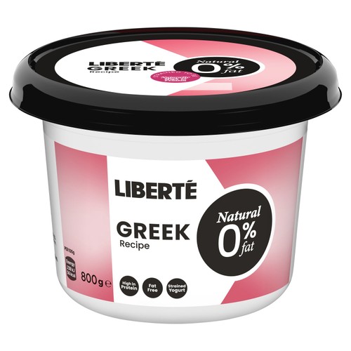 Liberte Greek Recipe Strained Natural Yoghurt