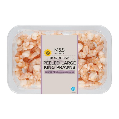 M&S Honduran Peeled Large King Prawns