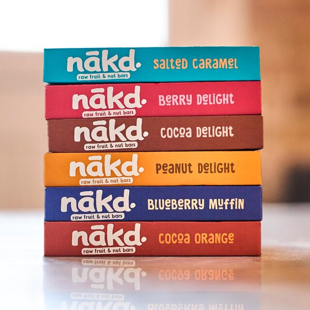 nakd. Cocoa Orange Fruit & Nut Bars Multipack thumbnail 6