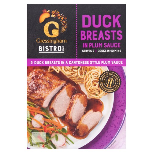 Gressingham Bistro 2 Duck Breasts In Plum Sauce