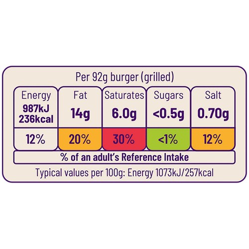 Ocado 4 Quarter Pounder Beef Burgers thumbnail 3
