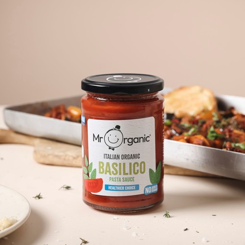 Mr Organic Basilico Pasta Sauce thumbnail 2