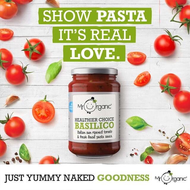 Mr Organic Basilico Pasta Sauce thumbnail 4