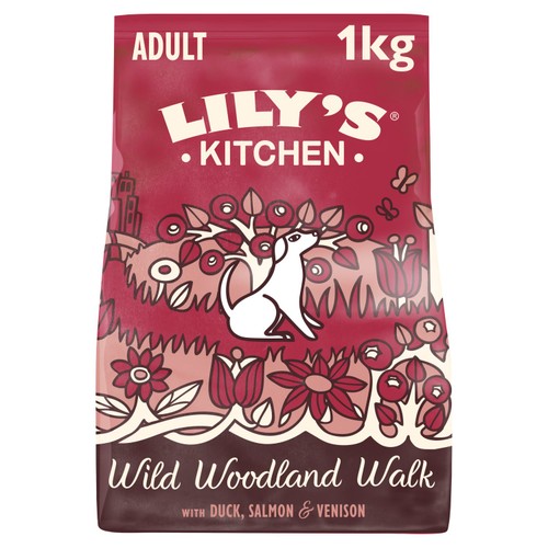 Lily's Kitchen Dog Duck Salmon & Venison Wild Woodland Walk Adult Dry Food