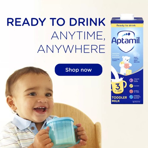 Aptamil 3 Baby Toddler Milk Formula Liquid 1-3 Years  thumbnail 7