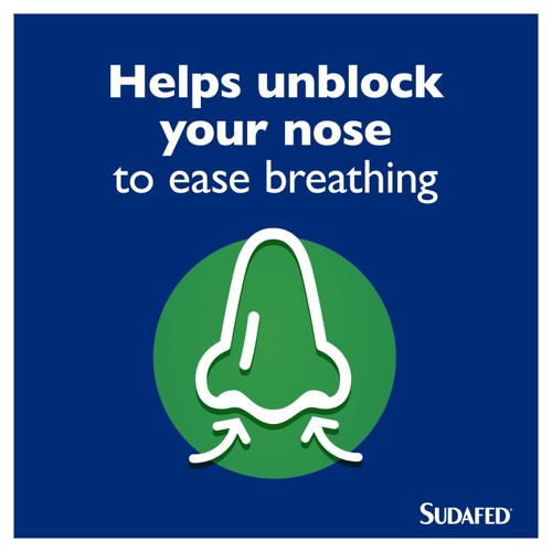Sudafed Mucus Relief Triple Action Cold & Flu Tablets thumbnail 4