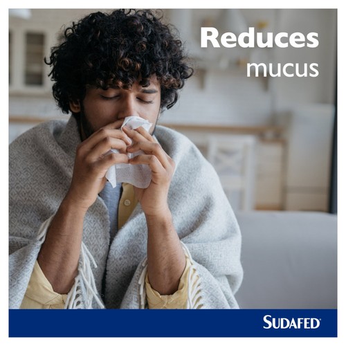 Sudafed Mucus Relief Triple Action Cold & Flu Tablets thumbnail 10
