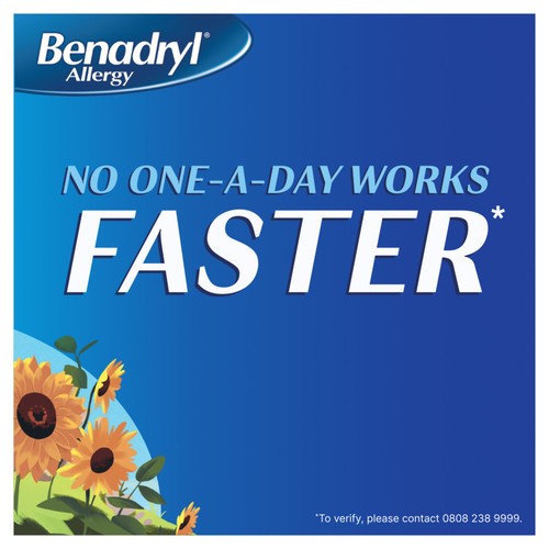 Benadryl One A Day Allergy Tablets thumbnail 3