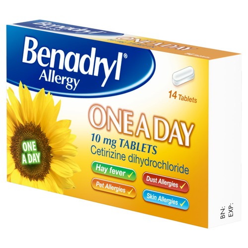 Benadryl One A Day Allergy Tablets thumbnail 6