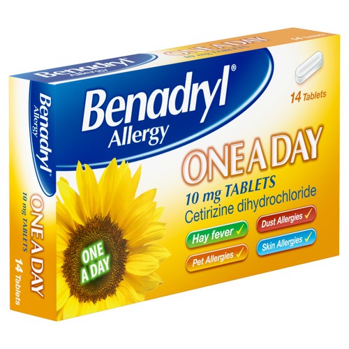 Benadryl One A Day Allergy Tablets thumbnail 7
