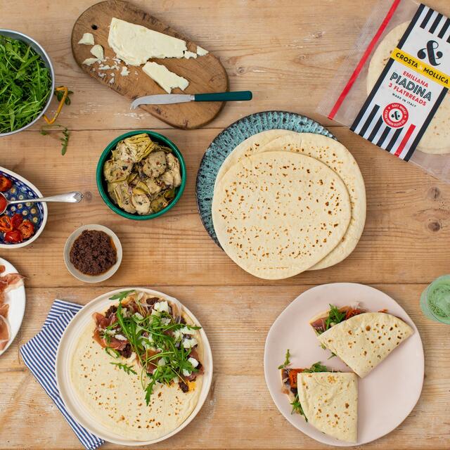 Crosta Mollica Piadina Flatbreads Classic thumbnail 2