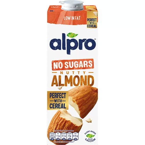 Alpro Almond No Sugar Long Life Dairy Free Drink thumbnail 2