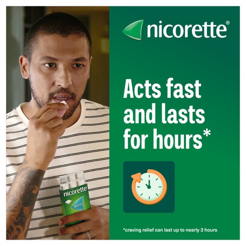 Nicorette Gum Original 4mg  thumbnail 2