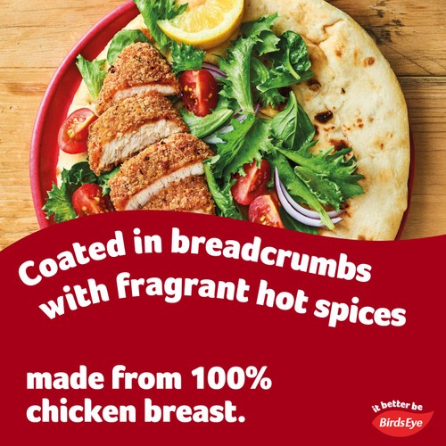 Birds Eye 2 Hot & Spicy Chicken in Breadcrumbs thumbnail 3