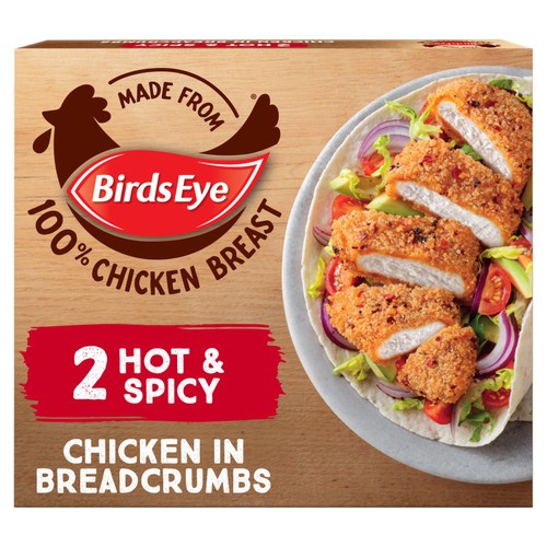 Birds Eye 2 Hot & Spicy Chicken in Breadcrumbs thumbnail 4