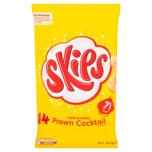 Skips Prawn Cocktail Multipack Crisps thumbnail 2