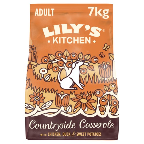 Lily's Kitchen Dog Chicken & Duck Countryside Casserole Adult Dry Food