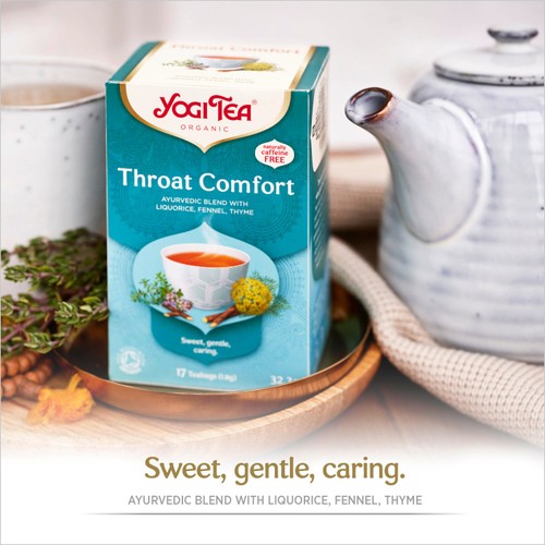 Yogi Tea Throat Comfort Organic Tea Bags thumbnail 4