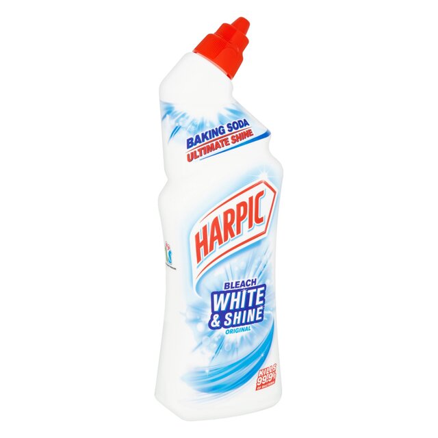 Harpic White & Shine Bleach Original Toilet Cleaner Gel  thumbnail 5