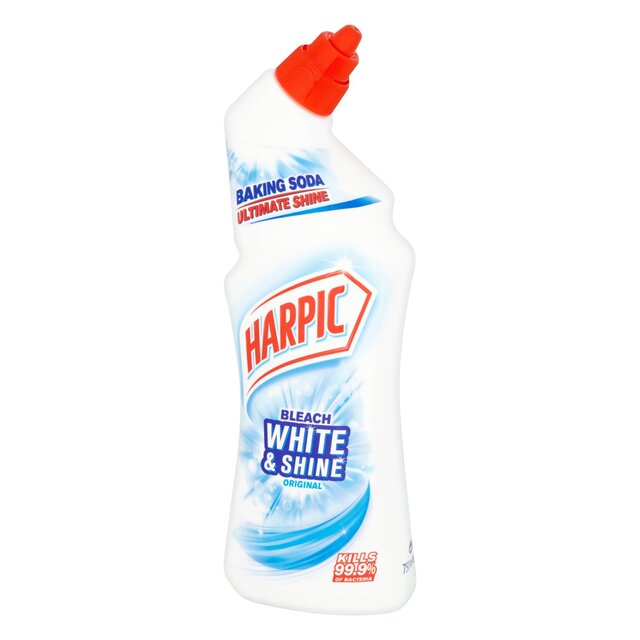 Harpic White & Shine Bleach Original Toilet Cleaner Gel  thumbnail 6