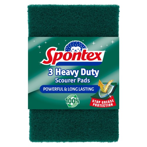 Spontex Heavy Duty Scourer Pads