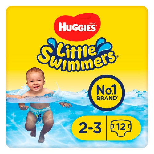 Huggies Little Swimmers Swim Nappies, Size 2-3 (3-8kg) thumbnail 2
