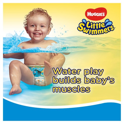Huggies Little Swimmers Swim Nappies, Size 2-3 (3-8kg) thumbnail 5