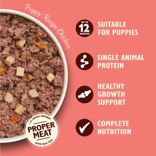 Lily's Kitchen Puppy Recipe with Chicken Potatoes & Carrots thumbnail 2