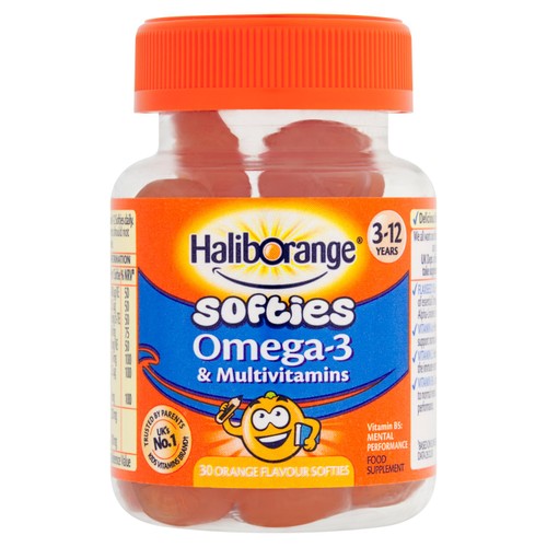 Haliborange Multivitamin & Omega-3 Softies 3-12 yrs
