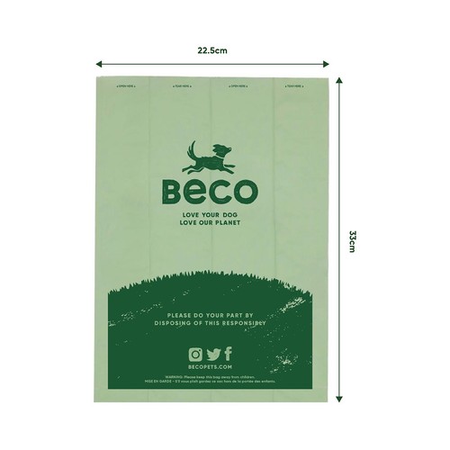 Beco Dog Poop Bags Unscented  thumbnail 3
