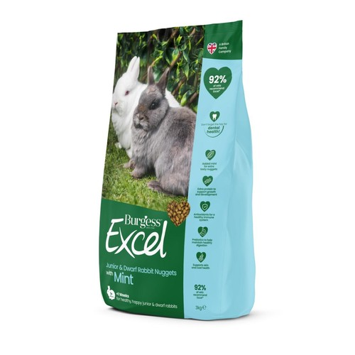 Burgess Excel Junior And Dwarf Rabbit Food thumbnail 2