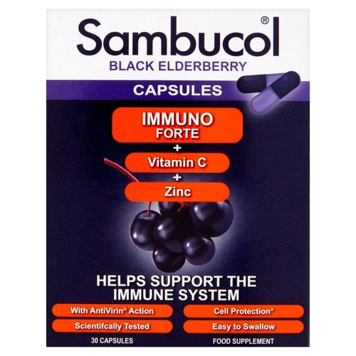 Sambucol Immuno Forte Capsules thumbnail 2