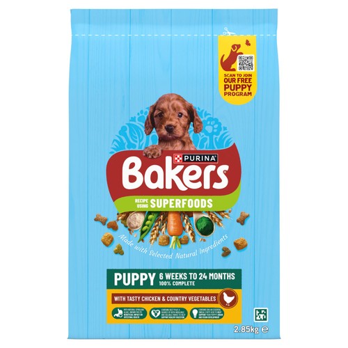 Bakers Puppy Chicken with Vegetables Dry Dog Food  thumbnail 2
