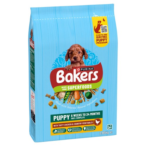 Bakers Puppy Chicken with Vegetables Dry Dog Food  thumbnail 3