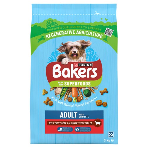 Bakers Beef with Vegetables Dry Dog Food thumbnail 2