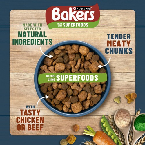 Bakers Beef with Vegetables Dry Dog Food thumbnail 8