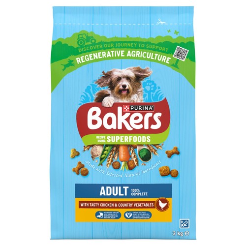 Bakers Chicken with Vegetables Dry Dog Food  thumbnail 2
