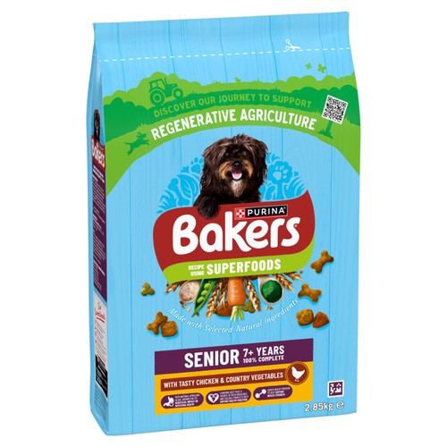 Bakers Senior Chicken with Vegetables Dry Dog Food  thumbnail 3