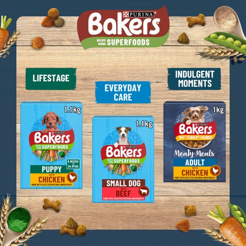 Bakers Senior Chicken with Vegetables Dry Dog Food  thumbnail 6