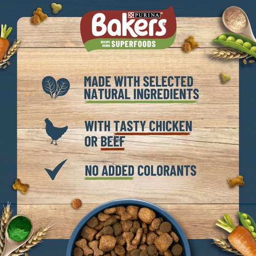Bakers Beef with Vegetables Dry Dog Food thumbnail 4